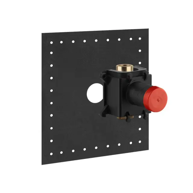 Встраиваемая часть для запорного крана 14*13,3*h10,4 Chrome