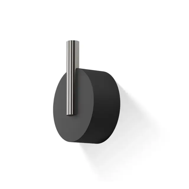 Крючок Decor Walther BLACK STONE 0972665 Черный матовый / Хром