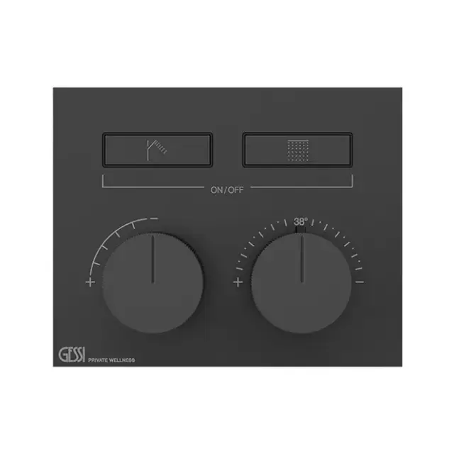 Термостат Gessi HI-FI 63004#299 черный XL