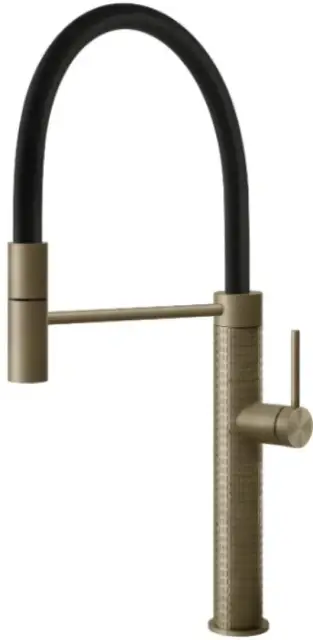 Смеситель для кухни Gessi 316 MECCANICA 60012#726 Warm Bronze Brushed PVD