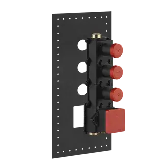 Внутренняя часть термостатического смесителя для душа
