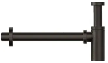 Сифон Gessi Accessori 01377#707 цвет-Black Metal Brushed PVD