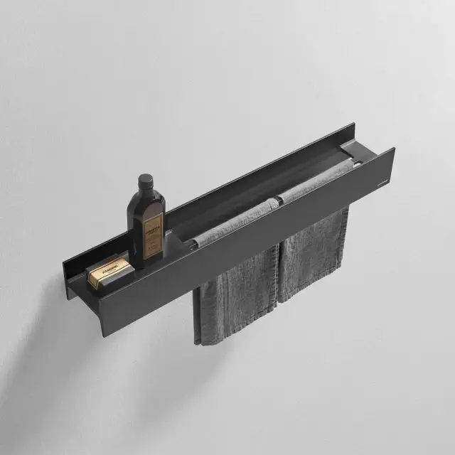 Полка для ванной Antonio Lupi LMCOMBI LMCMB74572.DX цвет-NERO GOFFRATO-545