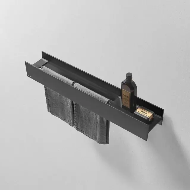 Полка для ванной Antonio Lupi LMCOMBI LMCMB74572.SX цвет-NERO GOFFRATO-545