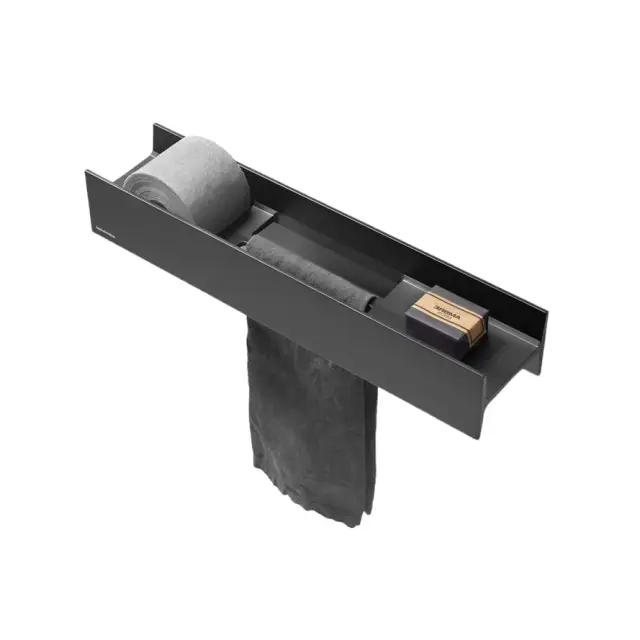 Полка для ванной Antonio Lupi LMCOMBI LMCMB354.SX цвет-NERO GOFFRATO-545