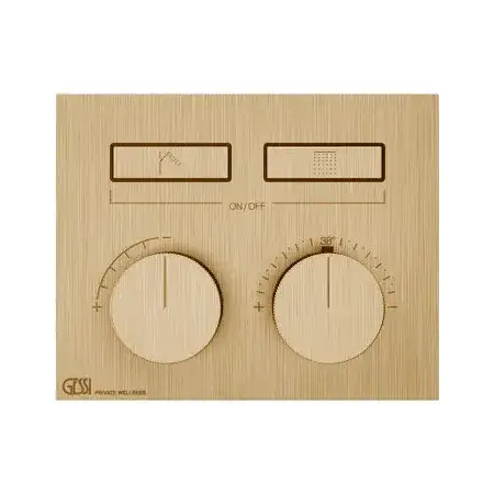 Термостат Gessi HI-FI 63004#726 Warm Bronze Brushed PVD