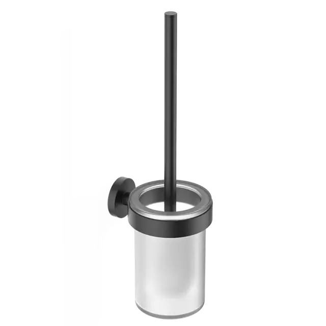 Ершик туалетный Decor Walther BA WBG 0531060 цвет-черный матовый, матовое стекло