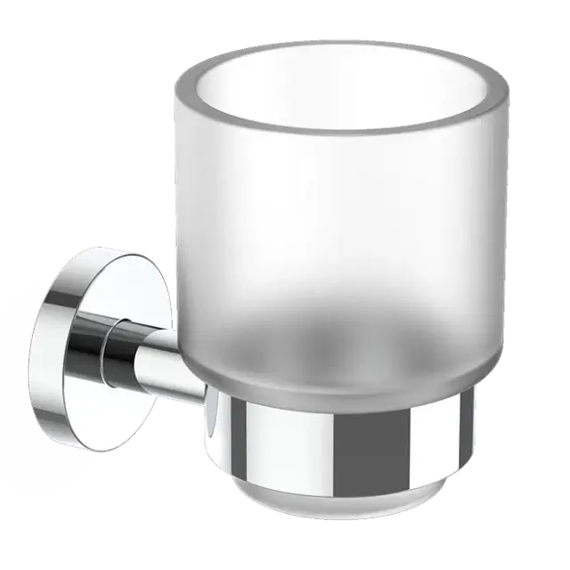 Стакан Decor Walther BA WMG 0530900 цвет-хром, матовое стекло