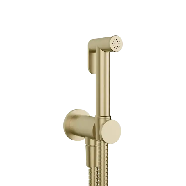 Гигиенический душ Gessi 14331#727 цвет-браш.латунь PVD