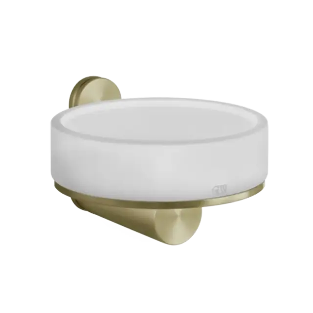 Мыльница Gessi GESSI 316 54701#727 цвет-белый/браш.латунь PVD