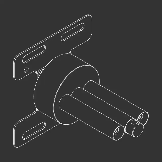 Закладная часть для верхнего душа CEA Milo