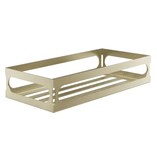 Полка-решетка Gessi 59549#727 цвет-браш.латунь PVD