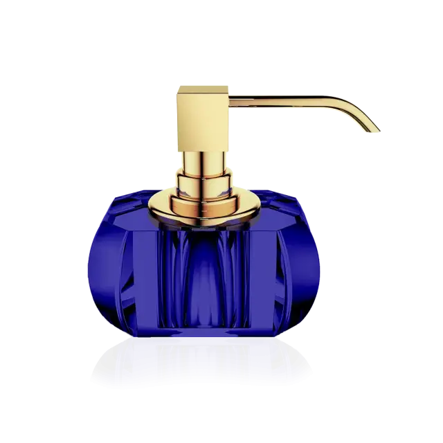 Дозатор Decor Walther KR SSP 0924495 Capri Blue / Золото глянец