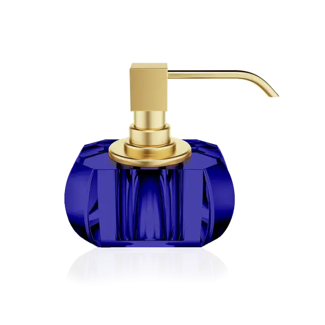 Дозатор Decor Walther KR SSP 0933495 Capri Blue / Золото матовое