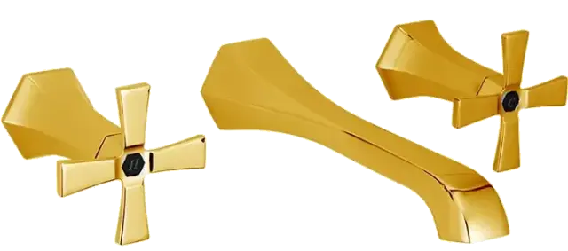 Смеситель для раковины Cisal CHERIE CX0135107C золото/матовый черный