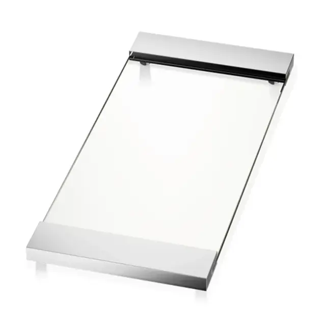 Поднос Decor Walther TAB 37 0848817 хром/прозрачное стекло