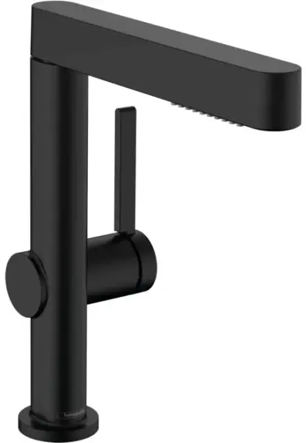 Смеситель для раковины HANSGROHE FINORIS 76063670 матовый черный