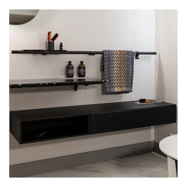 Тумба для ванной комнаты Agape LATO ALC2180.RW+ALD2120.RW+ALF2120.RW+ALG2060.RW ROVERE SCURO-RW