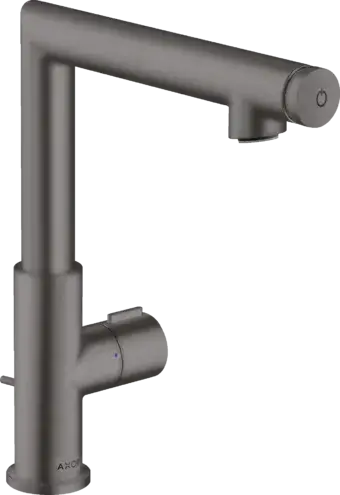 Смеситель для раковины AXOR Uno 45016340 black chrome