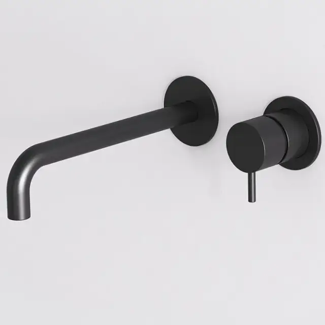 Смеситель для раковины Cisal Less New LN00551740 черный матовый