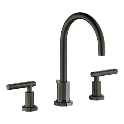 Смеситель для раковины THG LES ONDES WITH LEVER G8B.F34.151 Matt brown bronze color PVD