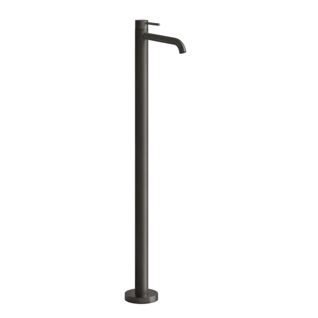 Смеситель для раковины Gessi 316 FLESSA 54097#707 цвет-Black Metal Brushed PVD