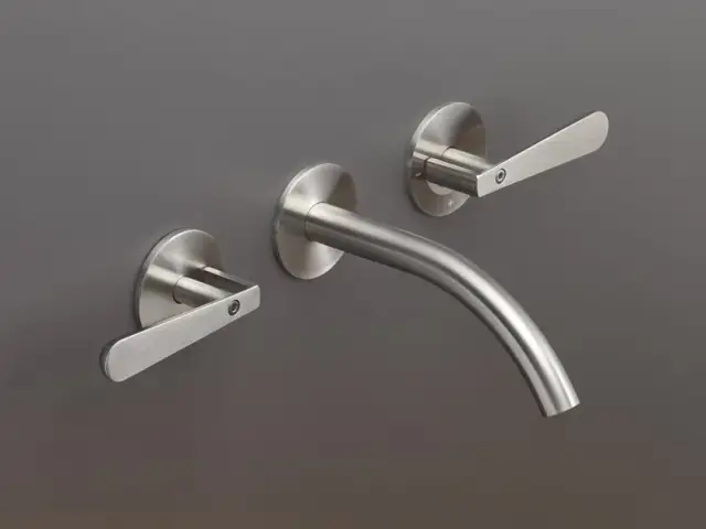 Смеситель для раковины CEA LUTEZIA LTZ02L сталь глянцевая