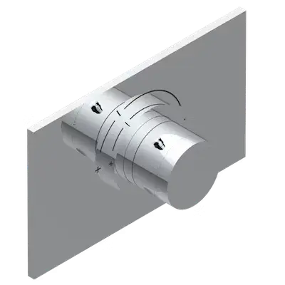 Смеситель для душа THG Icon-X Titanium With Lever U7M.A02.5100B хром