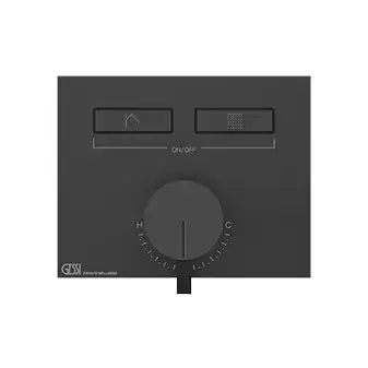 Смеситель для душа Gessi HI-FI 63079#299 черный XL
