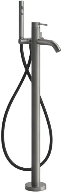 Смеситель для ванны Gessi GESSI316 BATH316 54028#239 Steel Brushed