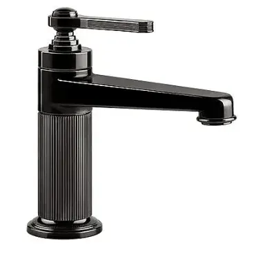 Смеситель для раковины Gessi VENTI20 65001#706 Black Metal PVD