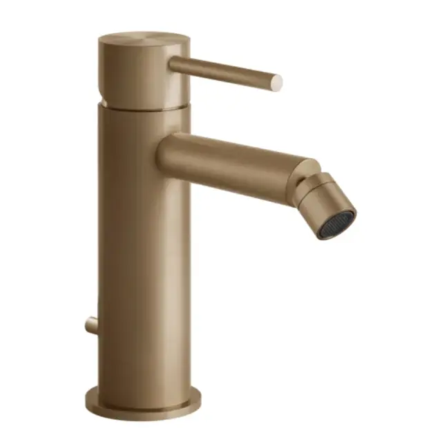 Смеситель для биде Gessi FLESSA 54007#726 Warm Bronze Brushed PVD