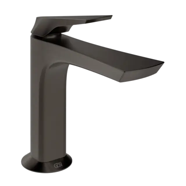 Смеситель для раковины Gessi VENTAGLIO 72002#707 цвет-Black Metal Brushed PVD