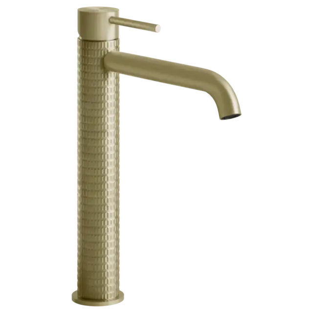 Смеситель для раковины Gessi MECCANICA 54206#727 браш.латунь PVD