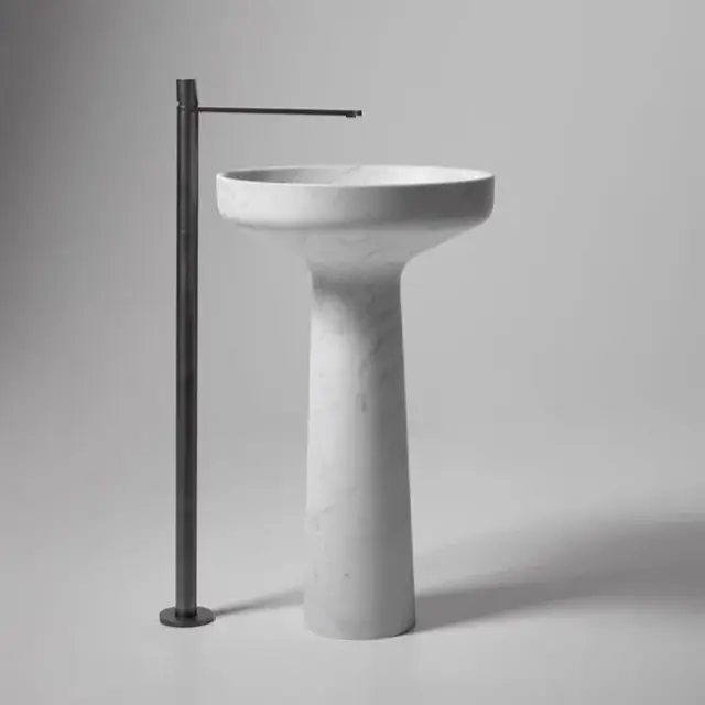 Смеситель для раковины Antonio Lupi Indigo ND902GR+ND902IN цвет-Grafite