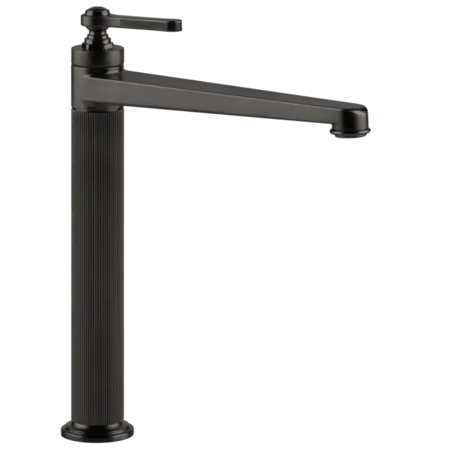 Смеситель для раковины Gessi VENTI20 65004#707 цвет-Black Metal Brushed PVD