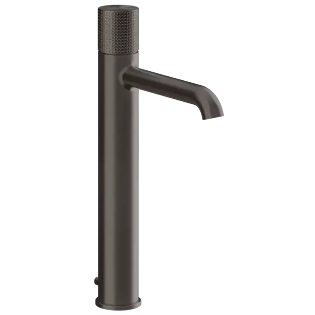 Смеситель для раковины Gessi HABITO CESELLO 70403#707 цвет-Black Metal Brushed PVD