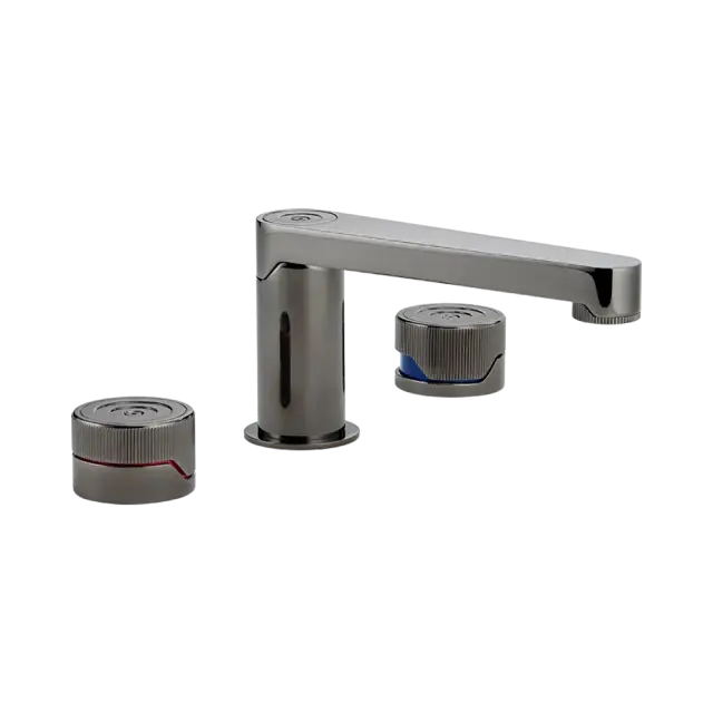 Смеситель для раковины THG ZOOM.12 U4J.H65.151 цвет-MATT GRAPHITE PVD