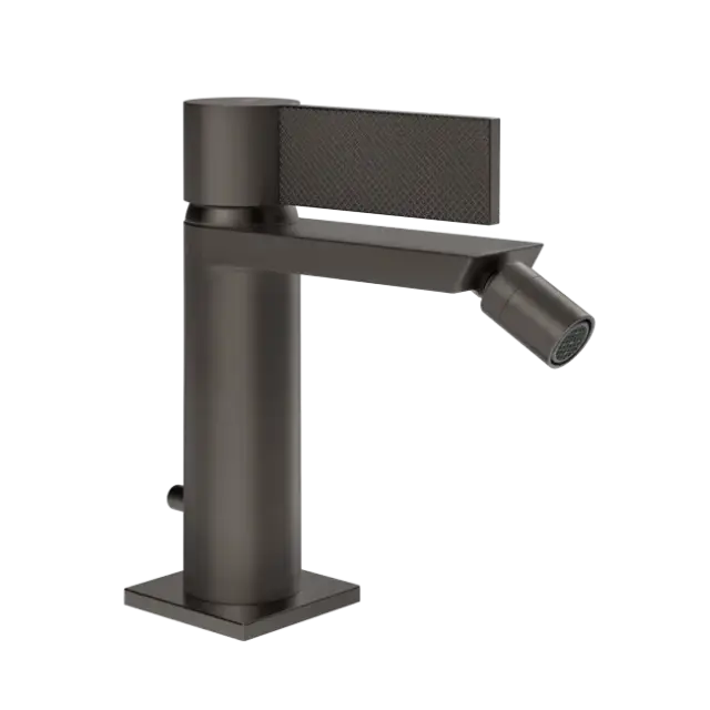 Смеситель для биде Gessi INVERSO DIAMANTATO 73607#707 цвет-black metal brushed PVD