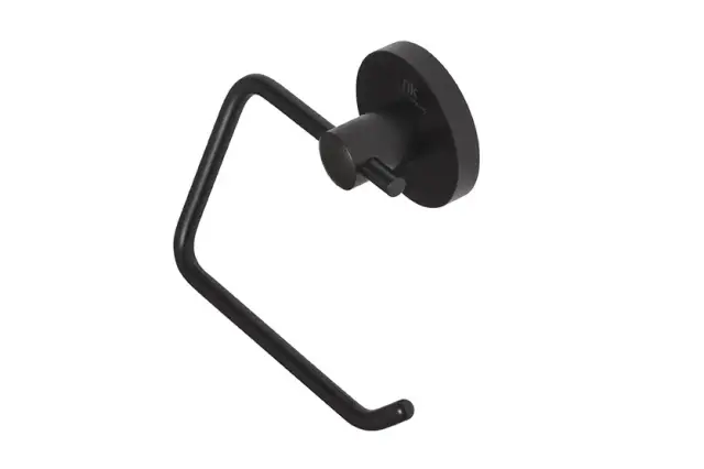 NOKEN HOTELS Держатель туалетной бумаги без крышки, матовый черный