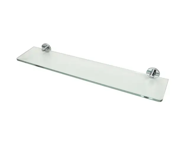 NOKEN HOTELS Полочка стеклянная, 600 мм, хром