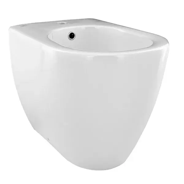 NOKEN ARQUITECT Биде напольное 1 отв., с переливом, с креплением, 550х370 мм, белый