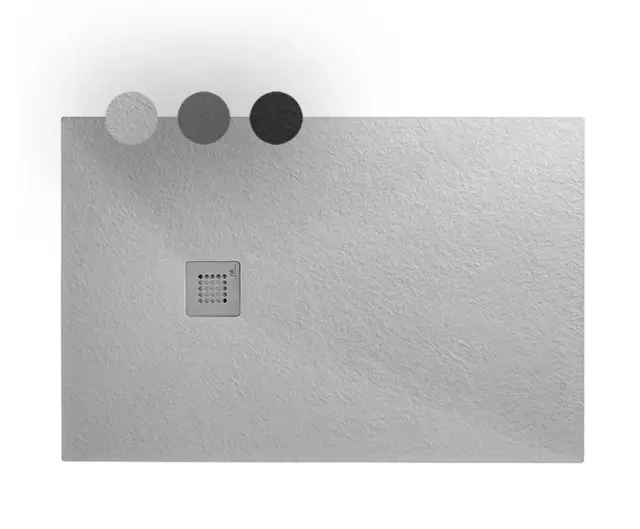 NOKEN SLATE Поддон из минерального литья, A=901-1000xB=1001-1200хh30 мм. Спецзаказ!