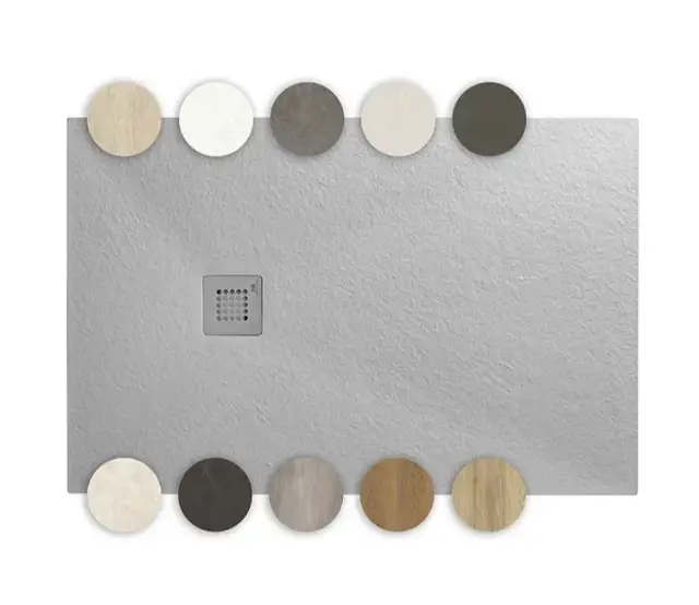 NOKEN SLATE FINISH STUDIO Поддон из минерального литья, A=901-1000xB=1701-1800хh30 мм. Спецзаказ!