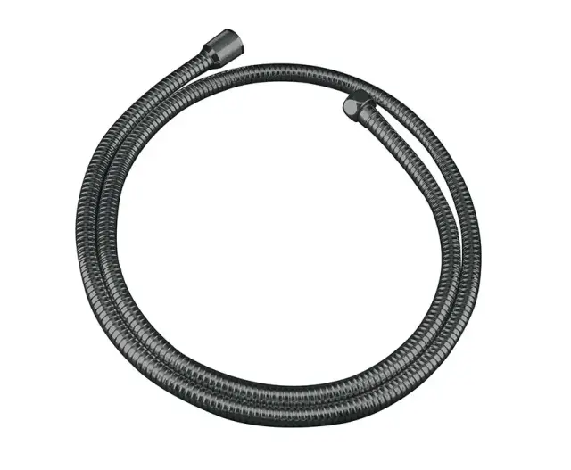 NOKEN Гибкий шланг с двойным швом и системой антискручивания 150 см, титан