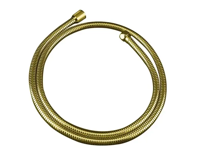 NOKEN Гибкий шланг с двойным швом и системой антискручивания 125 см, золото