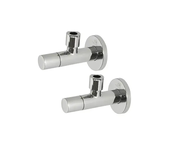 NOKEN HOTELS Набор вентилей подключения смесителя G3/8-G1/2, хром