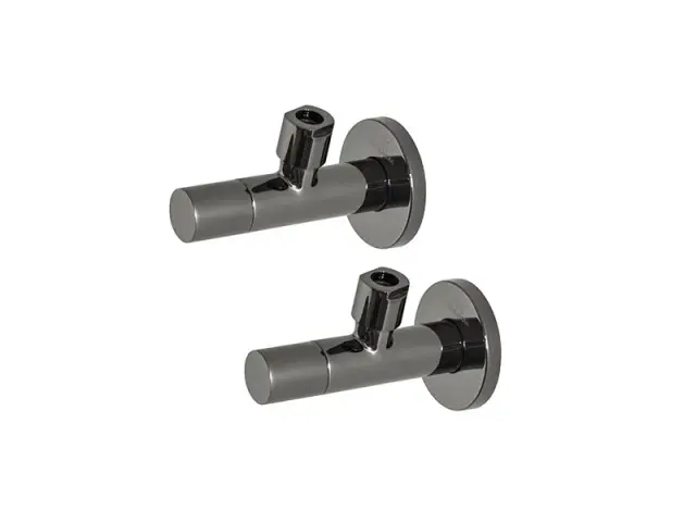 NOKEN HOTELS Набор вентилей подключения смесителя G3/8-G1/2, титан