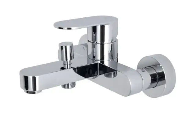 NOKEN HOTELS Настенный однорычажный смеситель для ванны/душа, хром