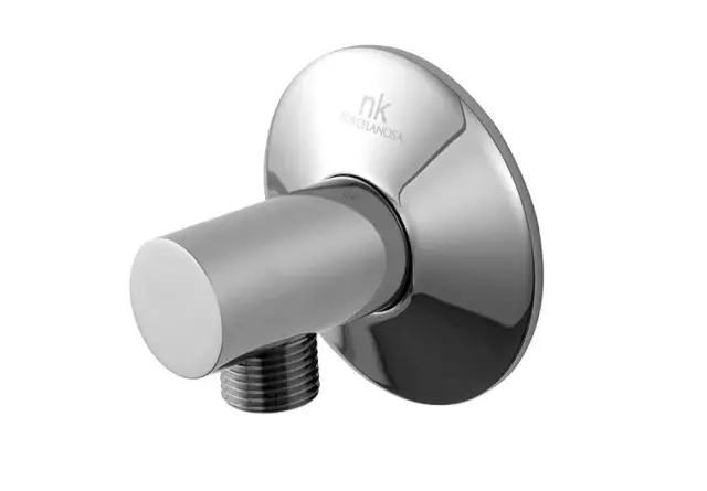 NOKEN LIGNAGE Подвод воды настенный, для гибкого шланга, хром